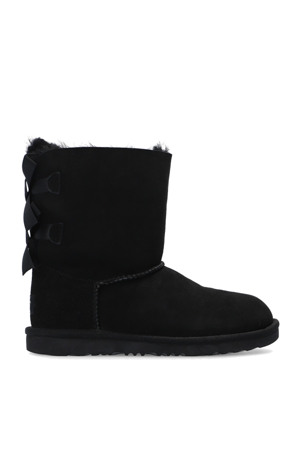 Black Bailey Bow II suede snow boots UGG Kids Vitkac GB